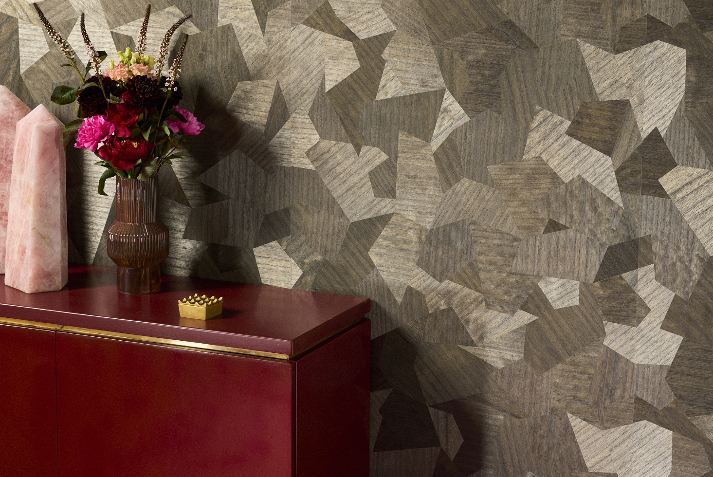 Nobilis Marqueteries Wallpaper Facettes