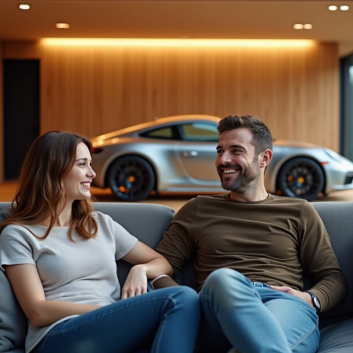 Exclusive interior design: from the sofa to the garage.