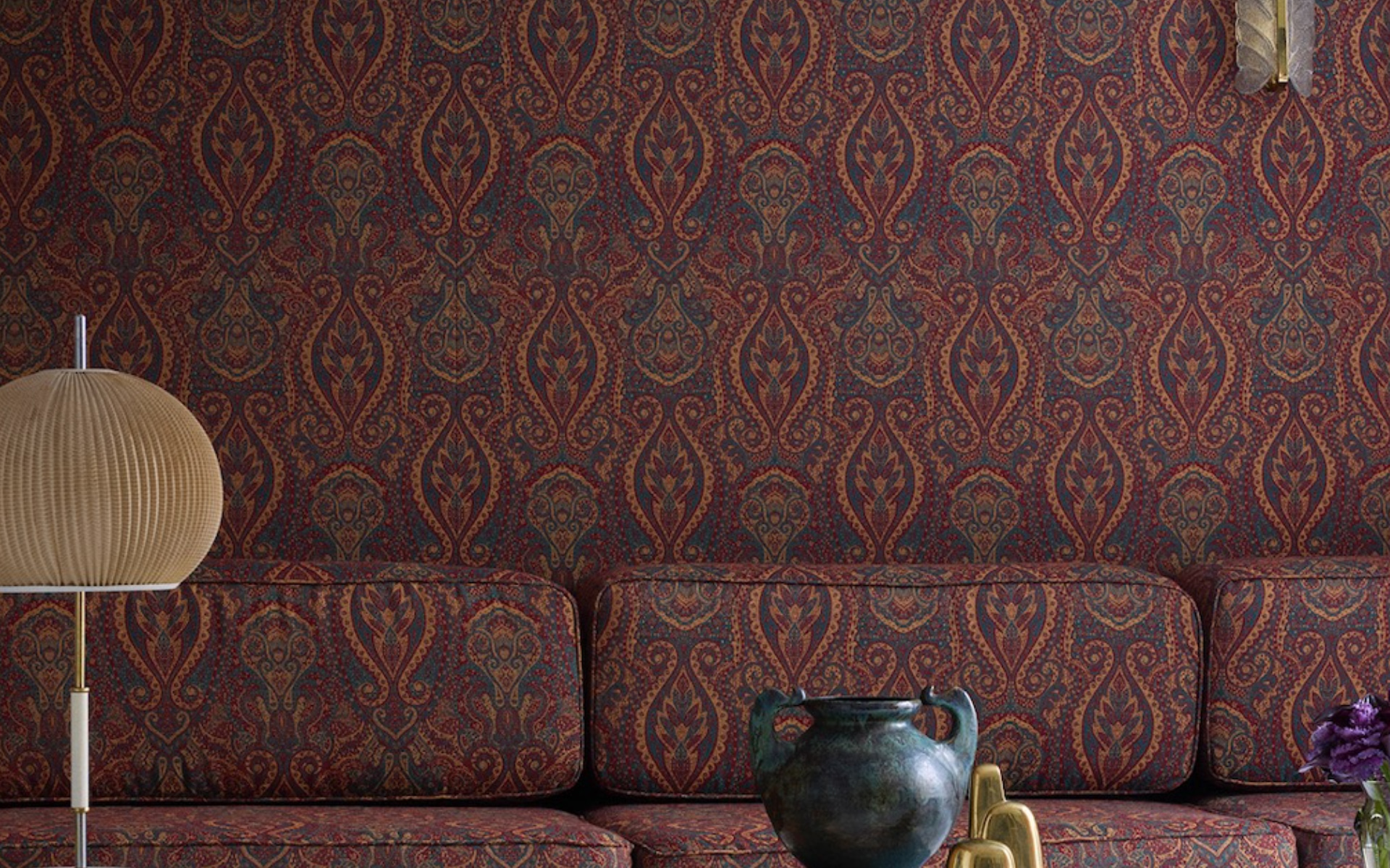Wall covering and upholstery fabric NOBILIS